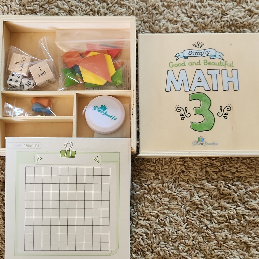 Good And Beautiful Math 3 Key & Box - Picture 7 of 10